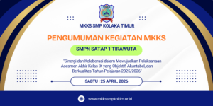 Read more about the article Pelaksanaan Kegiatan MKKS Bulan April 2026