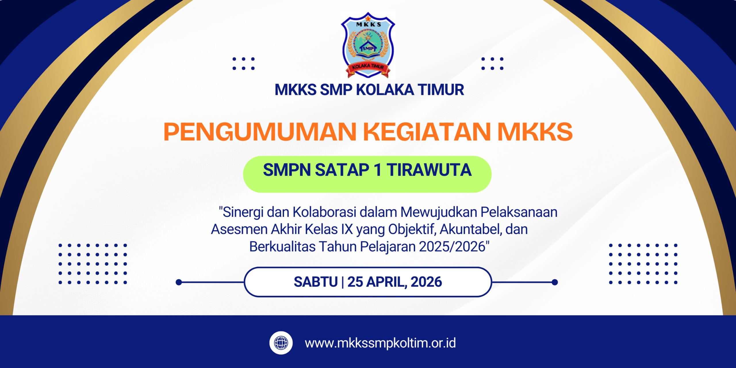 Read more about the article Pelaksanaan Kegiatan MKKS Bulan April 2026