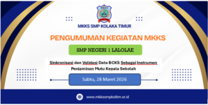 Read more about the article Pelaksanaan Kegiatan MKKS Bulan Maret 2026